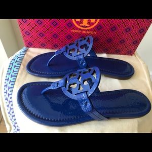 New Tory Burch flip flops